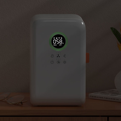 Pm2.5 Monitoring Room Air Purifier 100M3/H CADR With H12 HEPA Filter