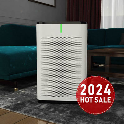White Pet Air Purifier Hair And Odor Elimination Solution Efficient Adsorption Technology