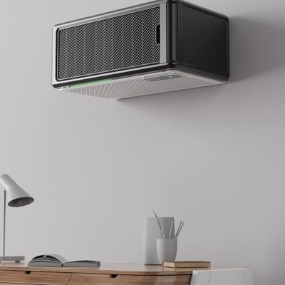 240m2 de Zuiveringsinstallatiemuur Opgezette gelijkstroom Motor van de bureaulucht voor Allergieën