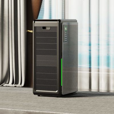 240W wandhangende Hepa UV-luchtreiniger Aanpassing WiFi-afstandsbediening